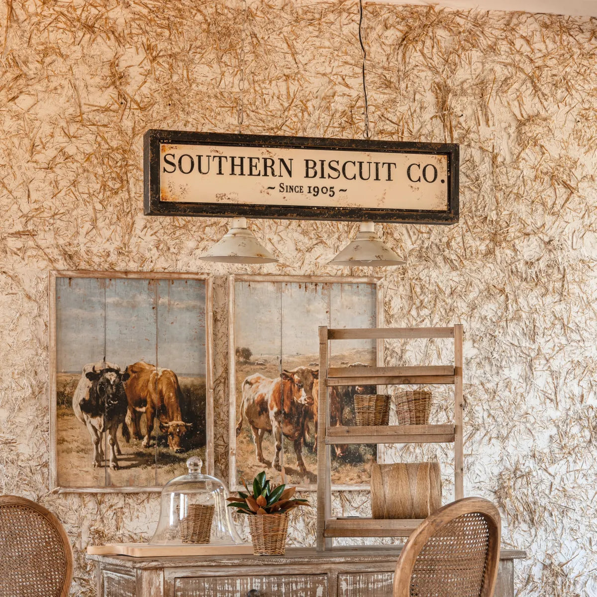 Southern Biscuit Co. Light Fixture