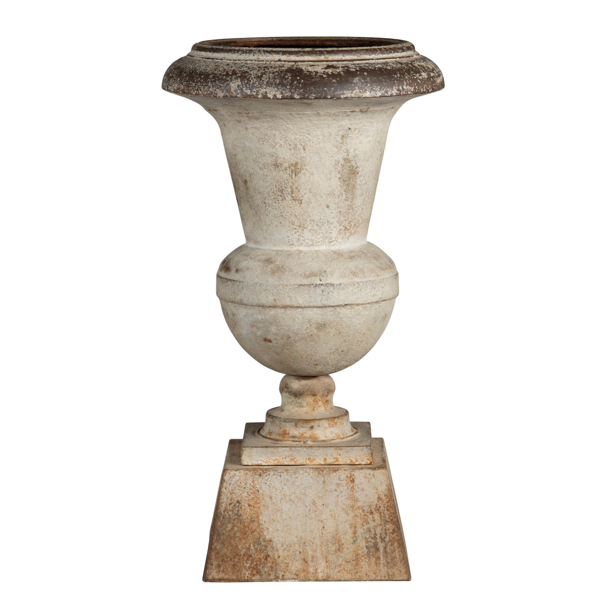 Champ de Foin Aged Metal Urn