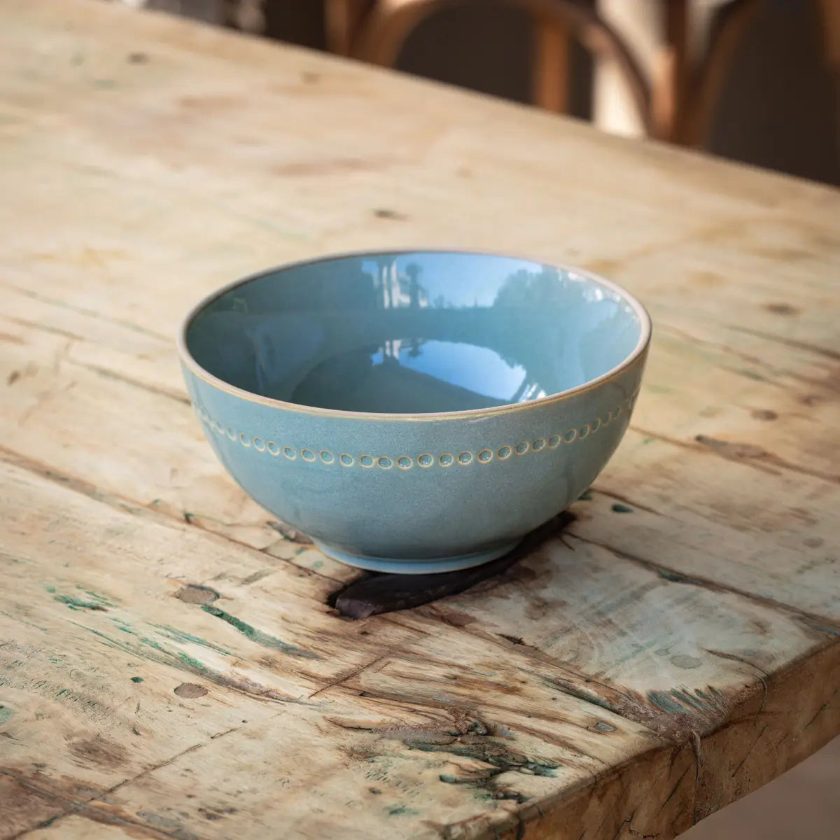 Araucana Green Soup Bowl Set