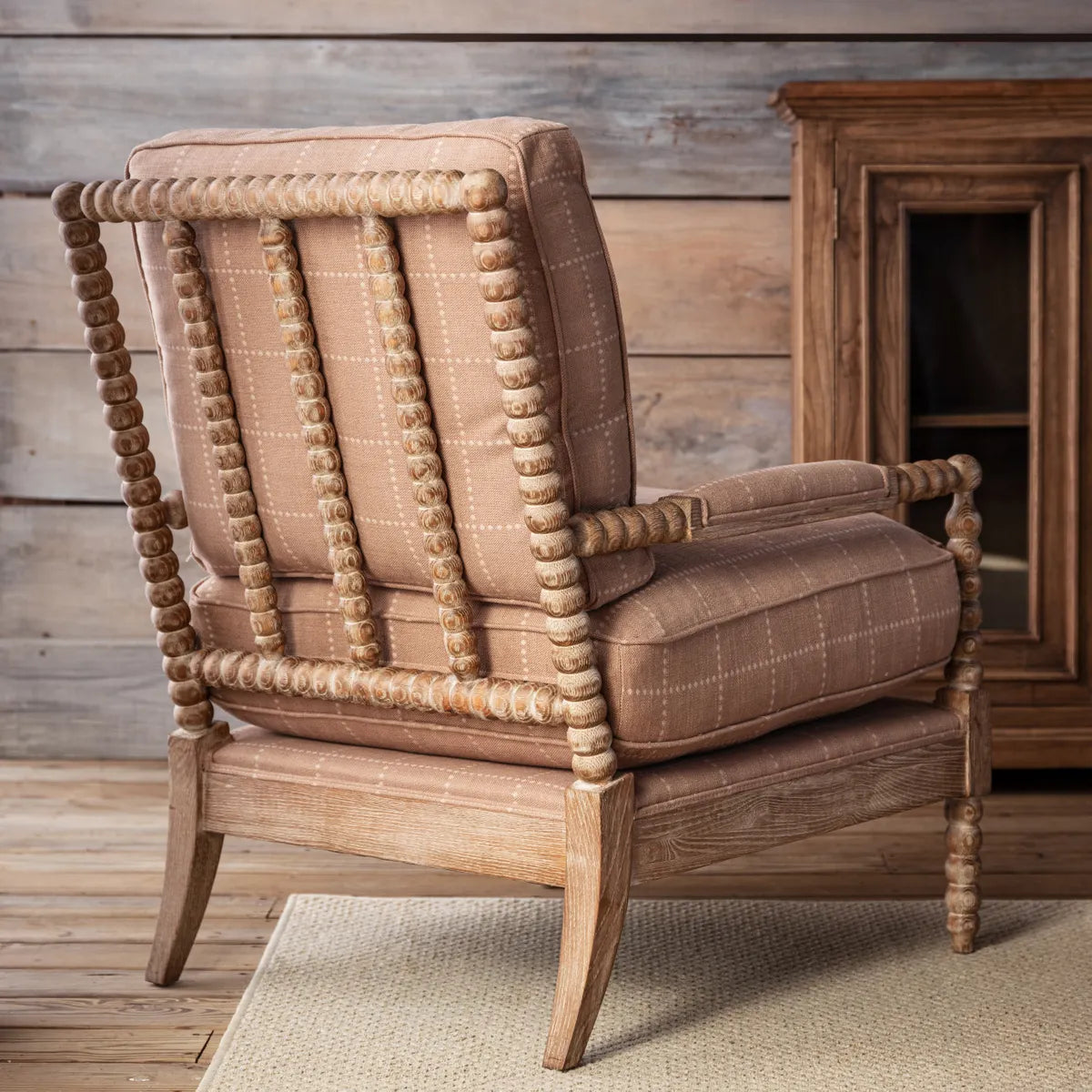 Fawn 1930 Spool Accent Chair