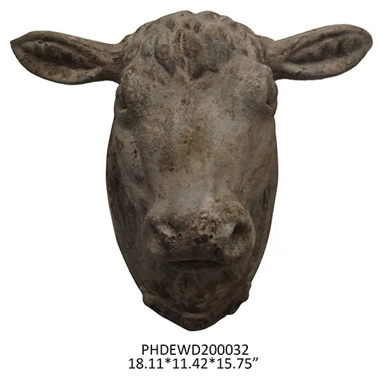 Decorative Weathered Cow's Head