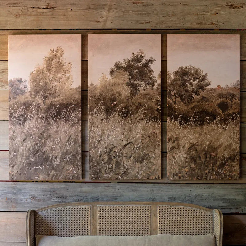 Lowland Meadow Triptych Print Set