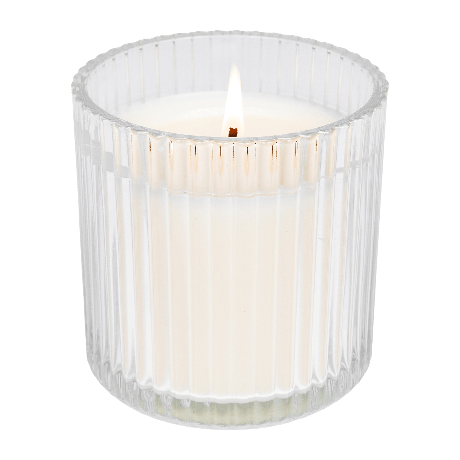 Wildflowers & Salt Fluted Soy Candle