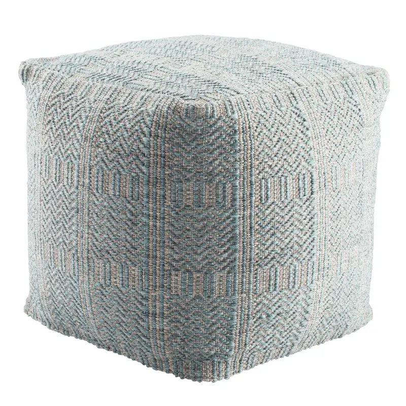 Jaipur Living Roanoke Destrie Pouf Ottoman