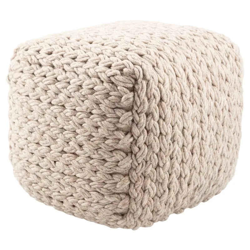 Jaipur Living Scandinavia Pouf Ottoman