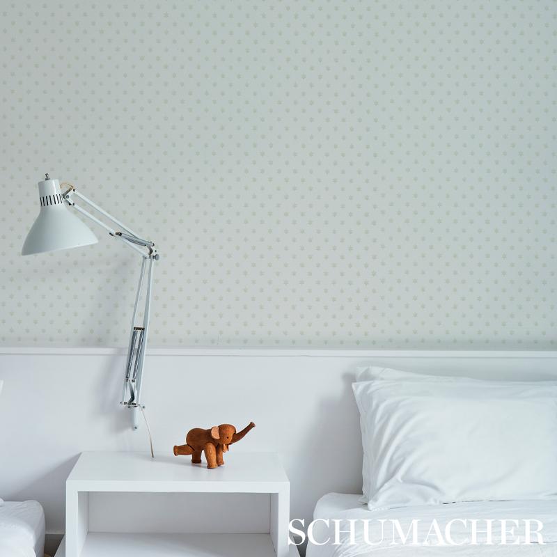 Schumacher Astral Print Wallpaper