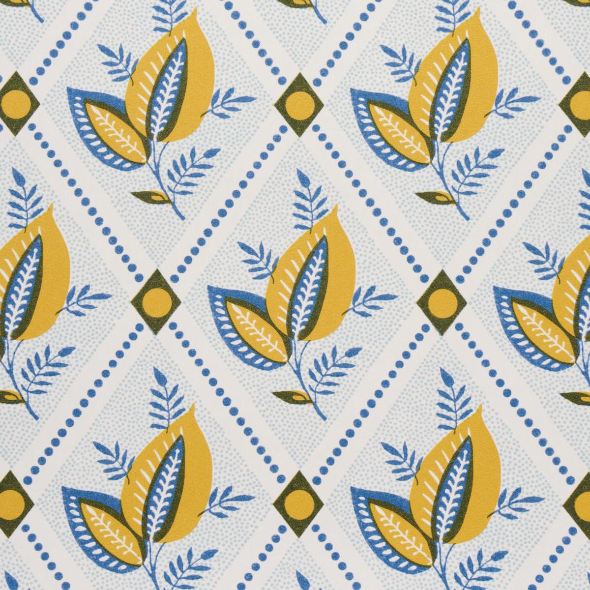 Schumacher Basile Trellis Print Wallpaper