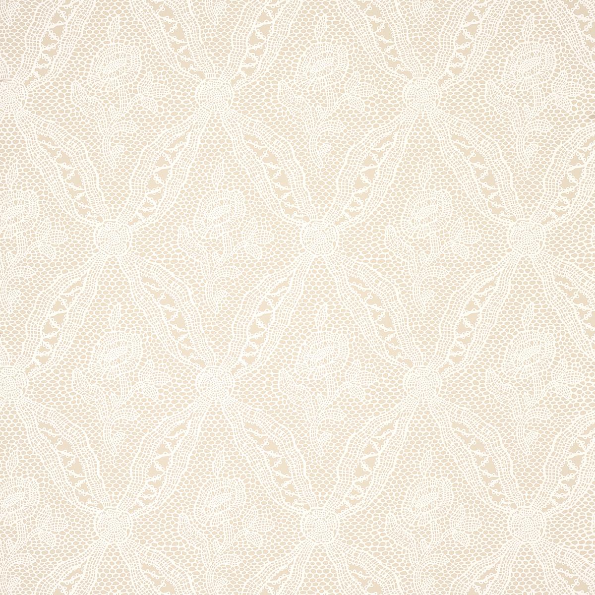 Schumacher Cosette Lace Wallpaper