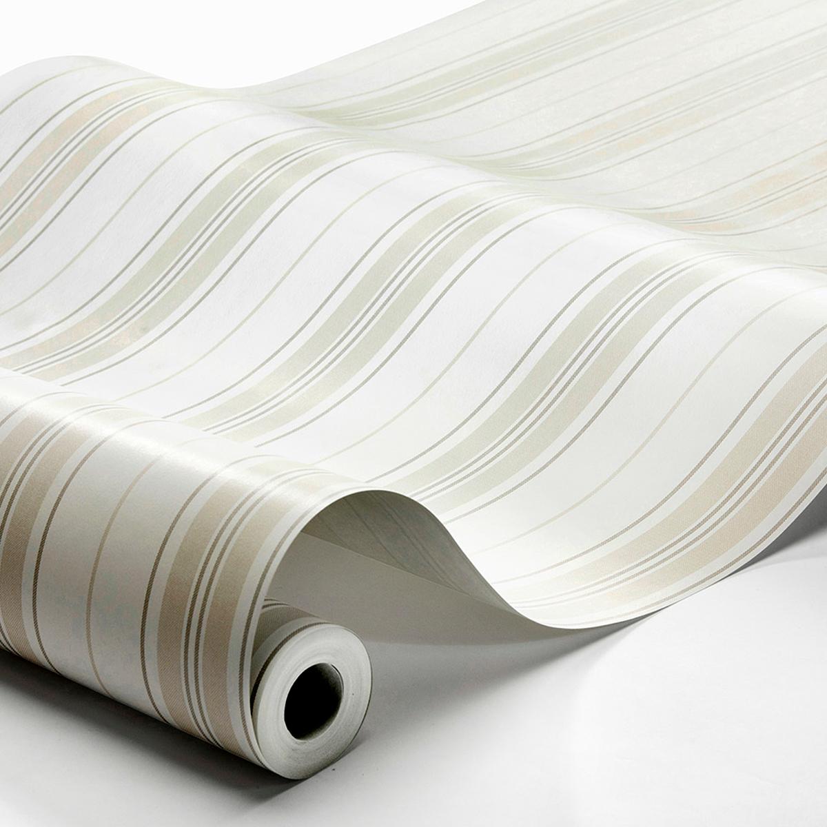 Schumacher Hamnskär Stripe Wallpaper