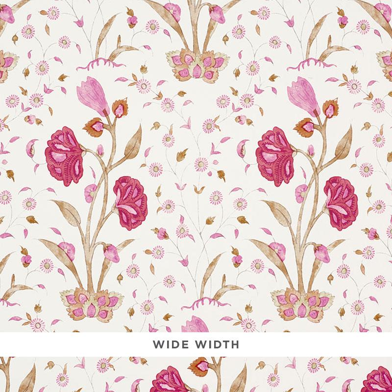 Schumacher Khilana Floral Wallpaper