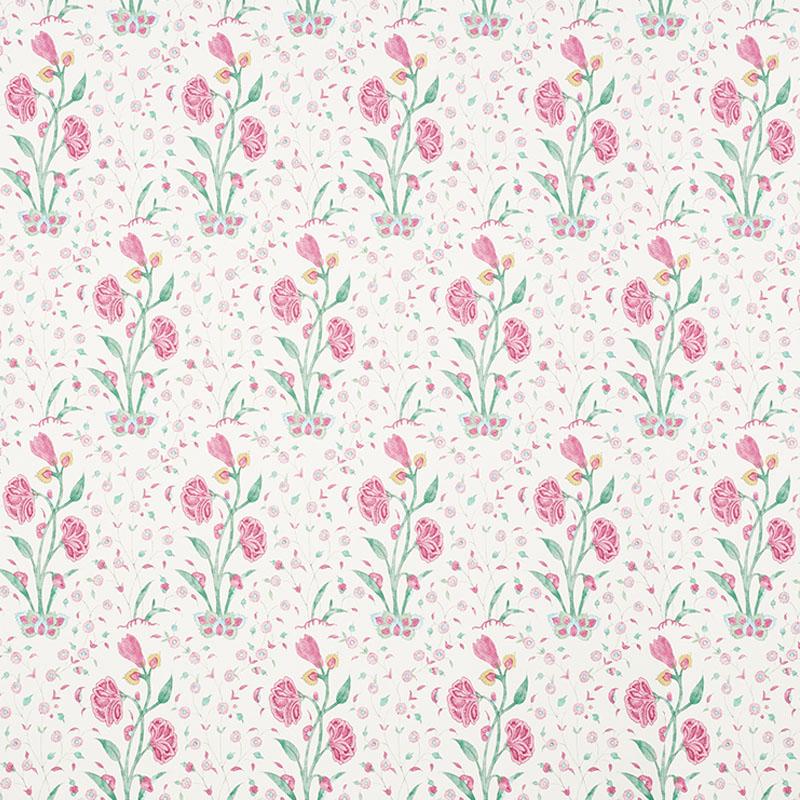 Schumacher Khilana Floral Wallpaper