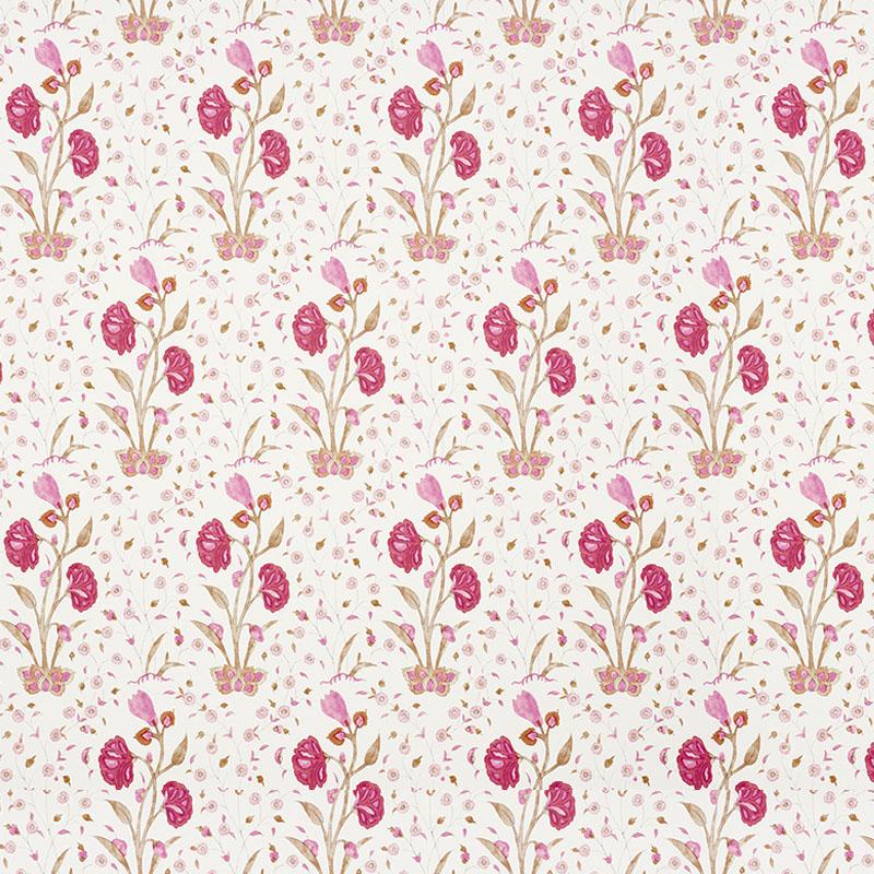 Schumacher Khilana Floral Wallpaper