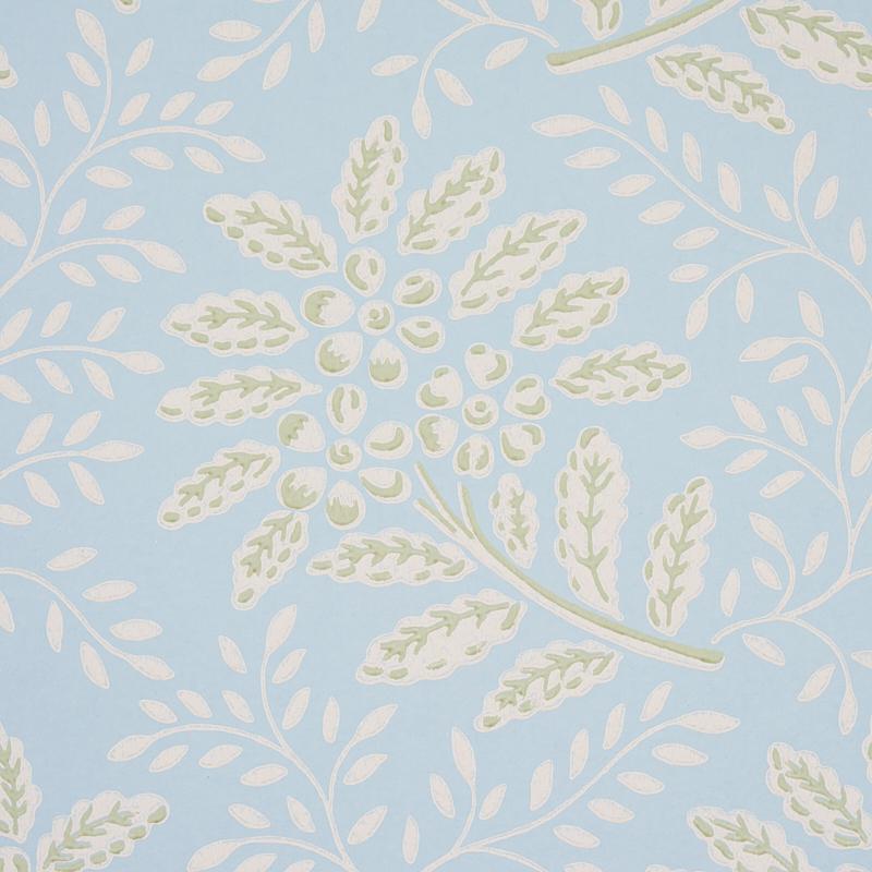 Schumacher Secret Garden Print Wallpaper