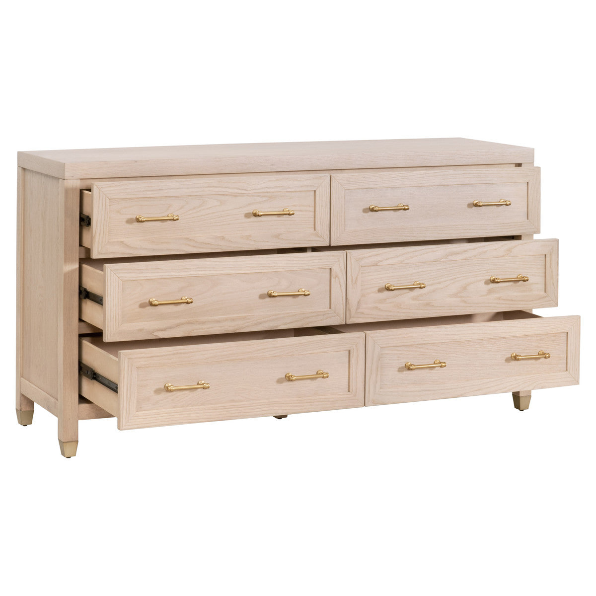 Stella 6 Drawer Double Dresser