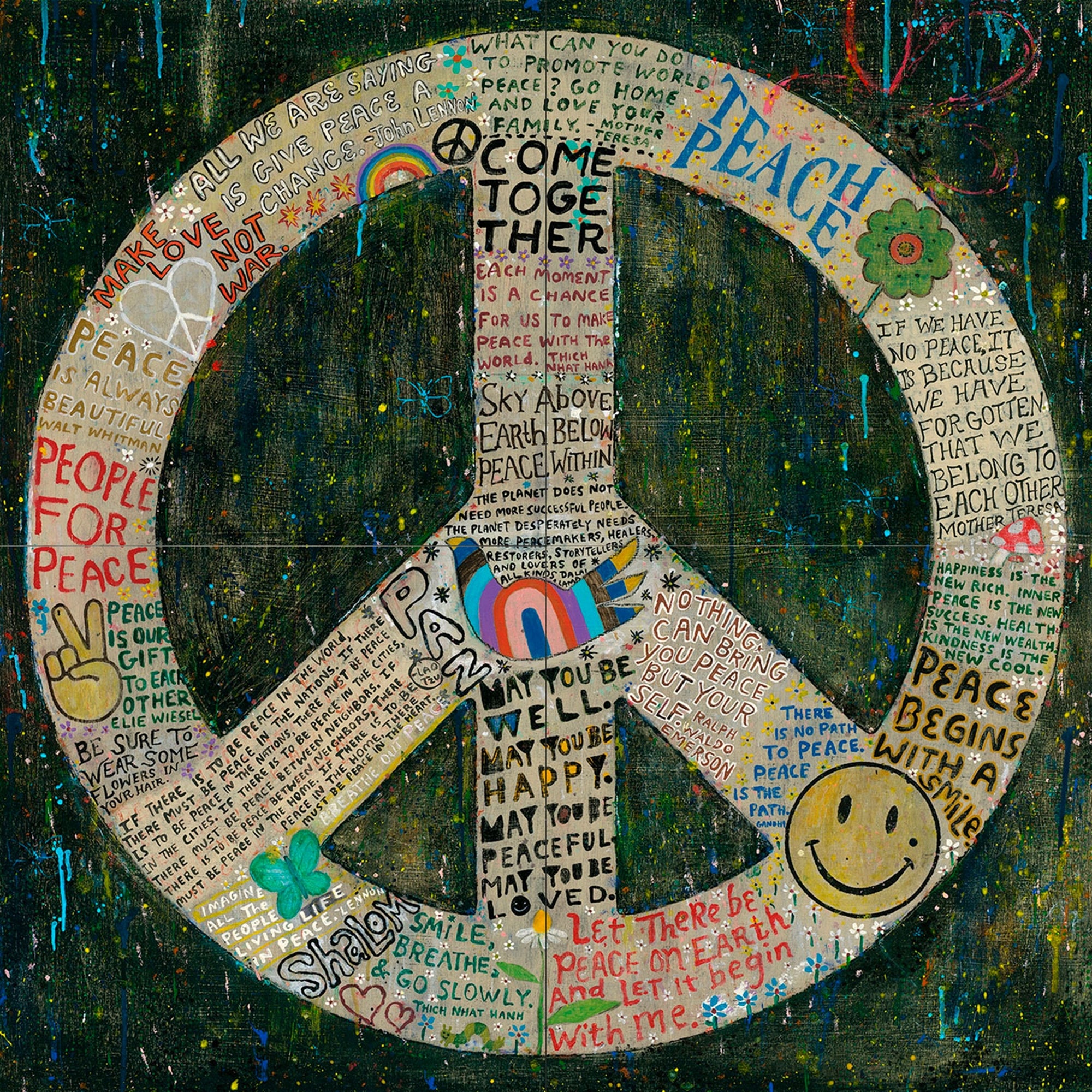 Sugarboo Designs Choose Peace Art Print