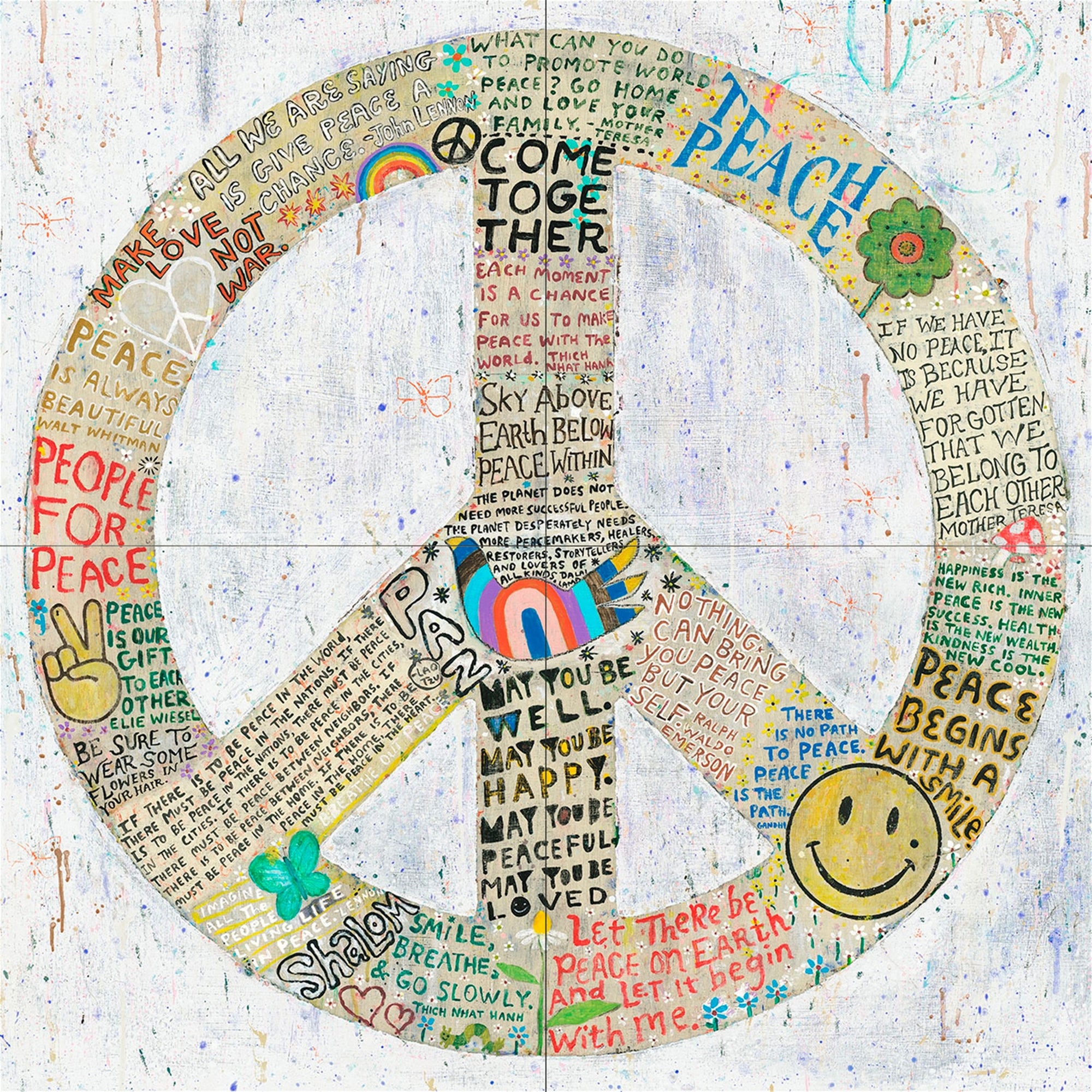 Sugarboo Designs Choose Peace Art Print