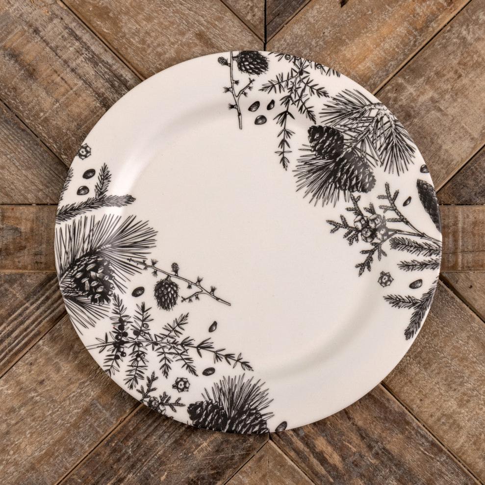 Pinecone & Foliage Plate