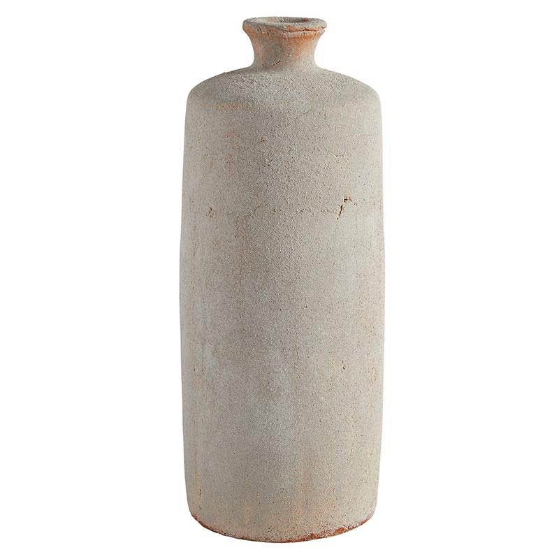 White Terra Cotta Vase