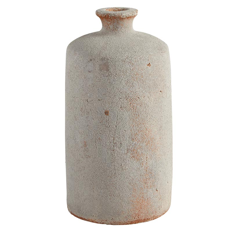 White Terra Cotta Vase