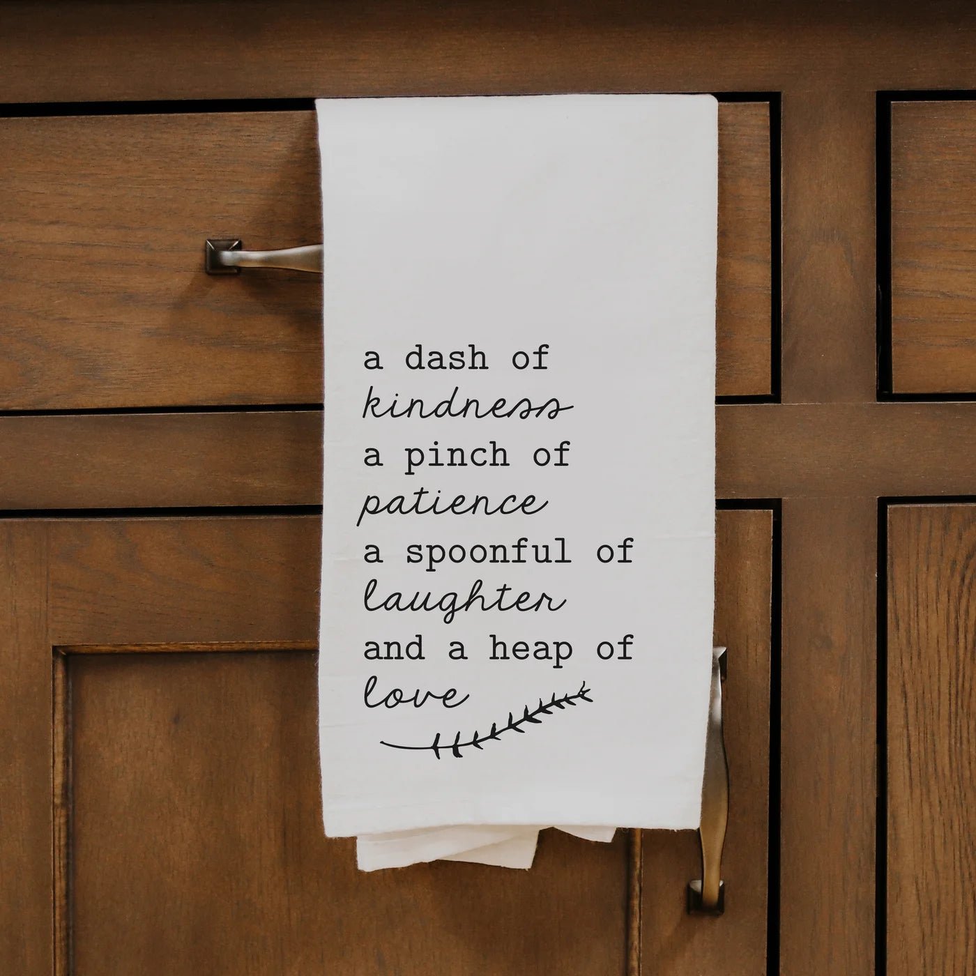 A Dash Of Kindness Dishtowel - A Cottage in the City