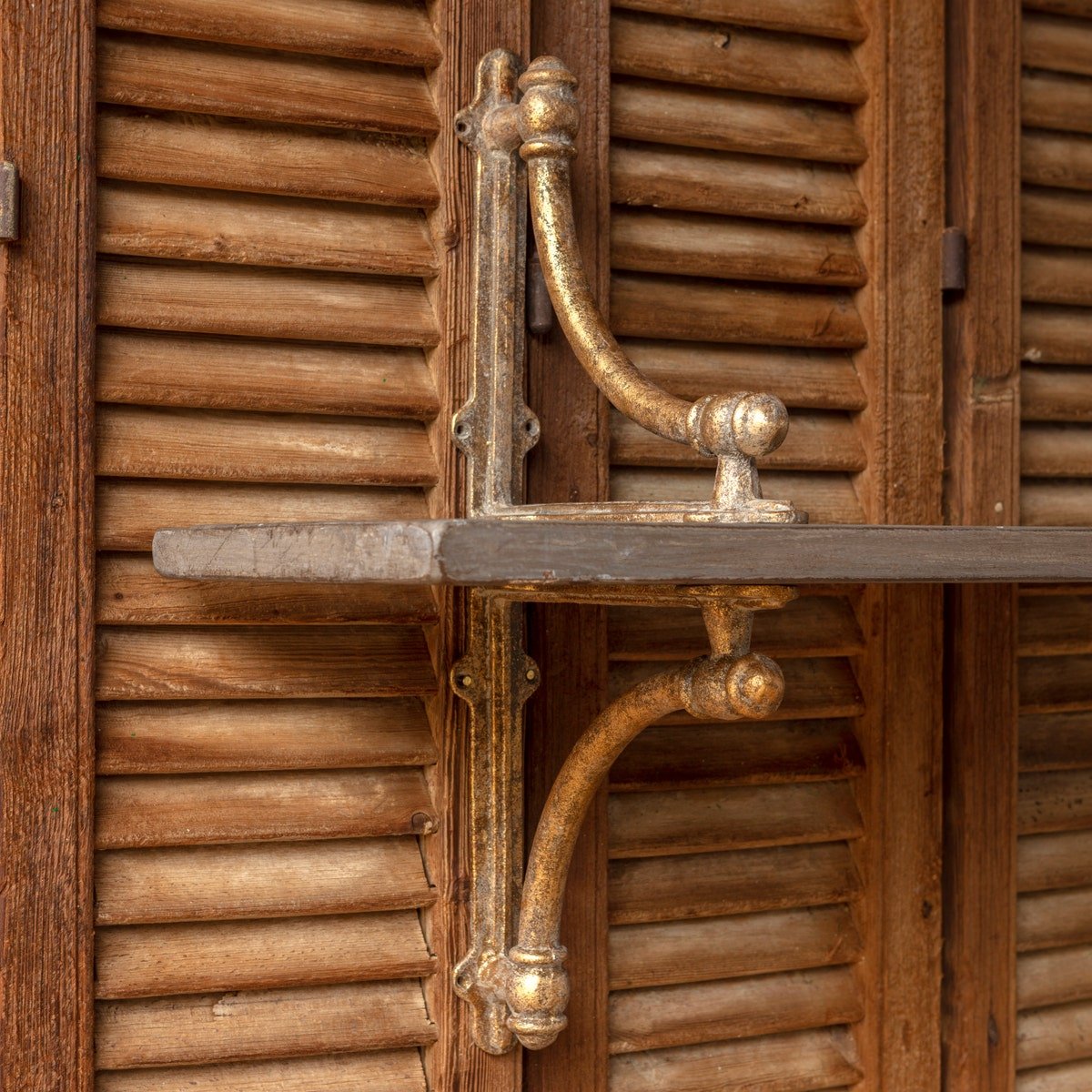 Aged Metal Shelf Bracket Set - A Cottage in the City