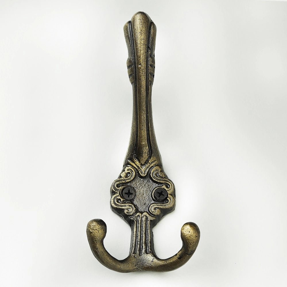 Antiqued Bronze Filigree Wall Hook - A Cottage in the City