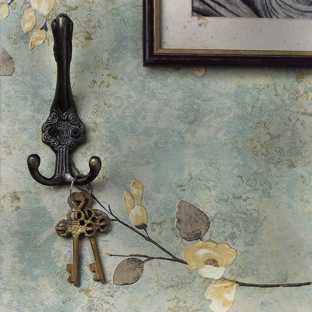 Antiqued Bronze Filigree Wall Hook - A Cottage in the City