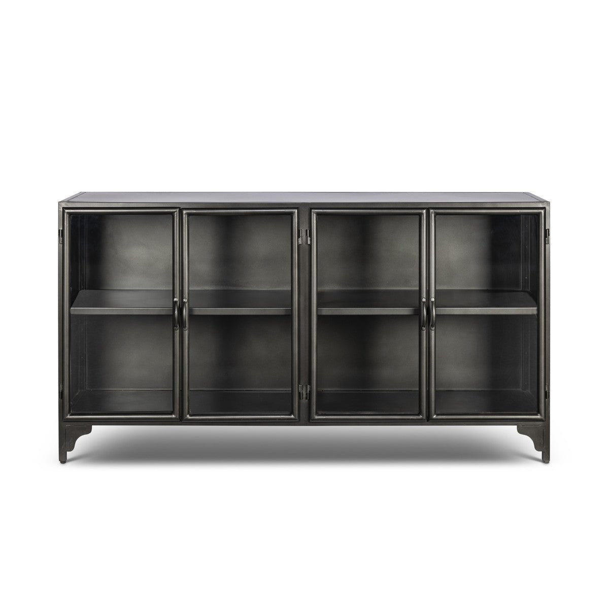 Ashton Metal Console Cabinet - A Cottage in the City