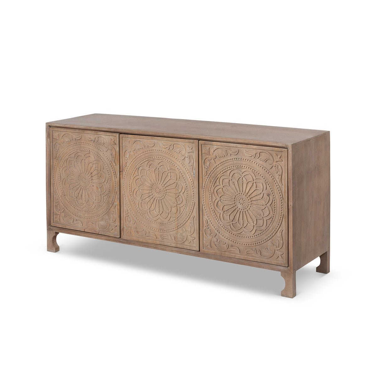 Aster Hand Carved Wood Sideboard - A Cottage in the City