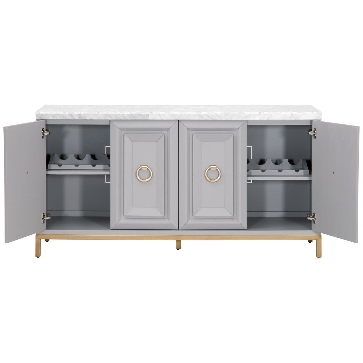 Azure Carrera Dove Gray Media Sideboard - A Cottage in the City