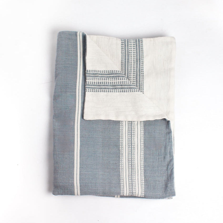 Aden Cotton Reversible Baby Blanket