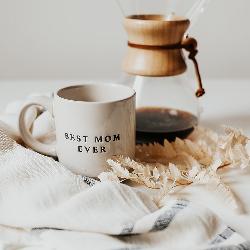 Best Mom Ever Stoneware Coffee Mug - A Cottage in the City