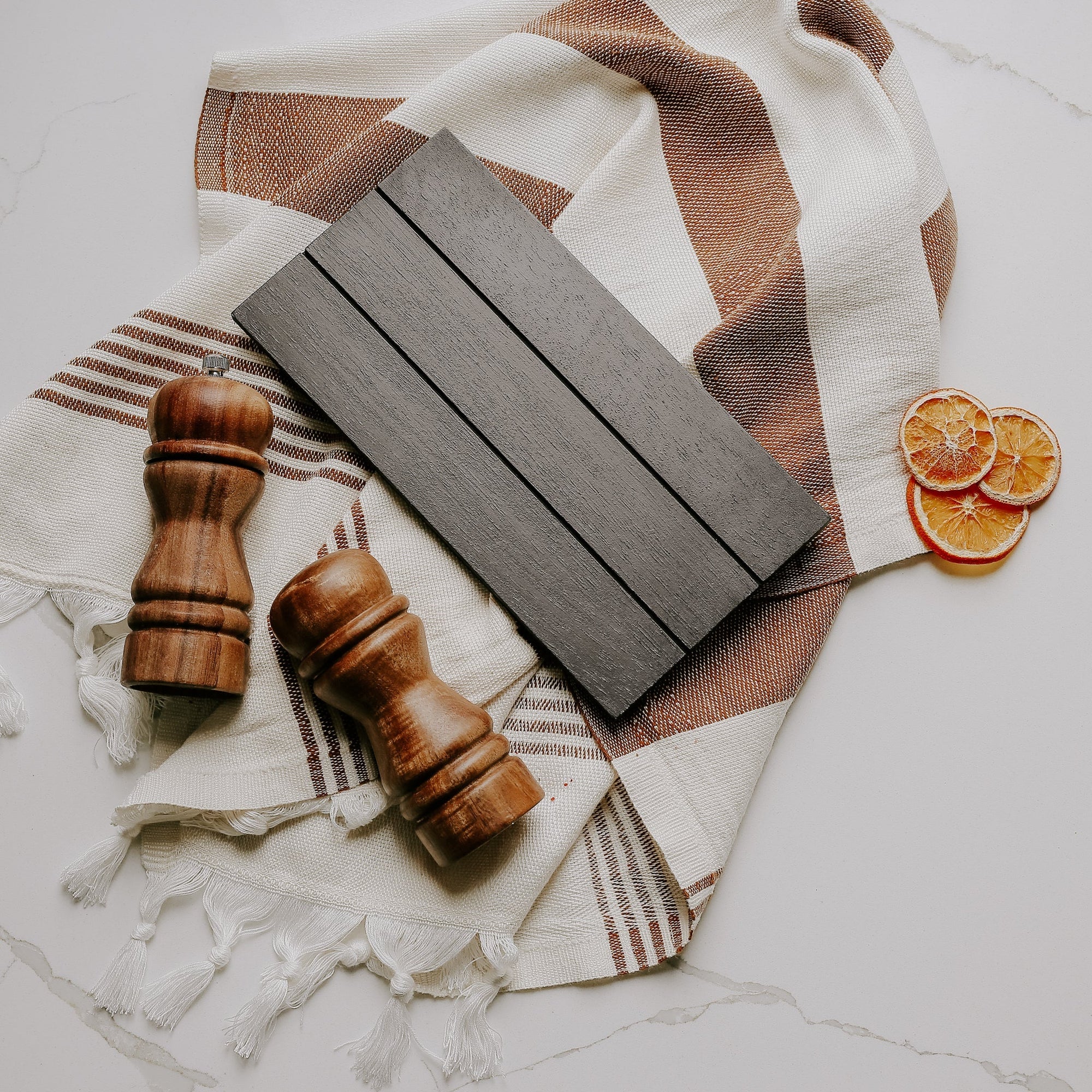 Black Rectangular Wood Tray - A Cottage in the City