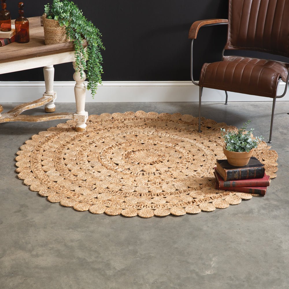 Braided Jute Round Rug - A Cottage in the City