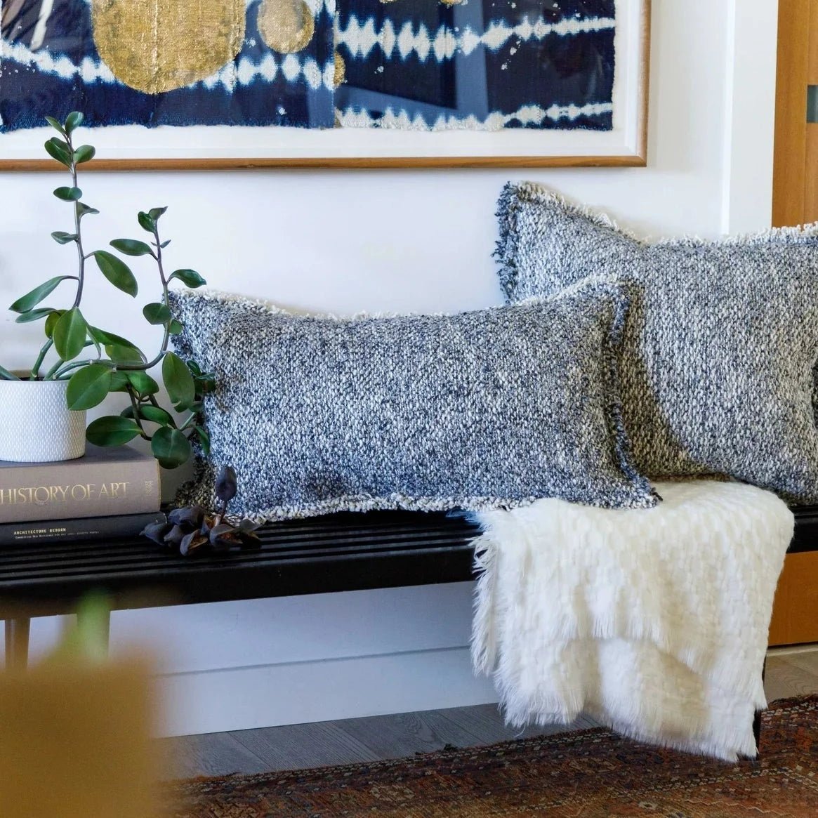 Brentwood Lumbar Pillow by Pom Pom at Home - A Cottage in the City