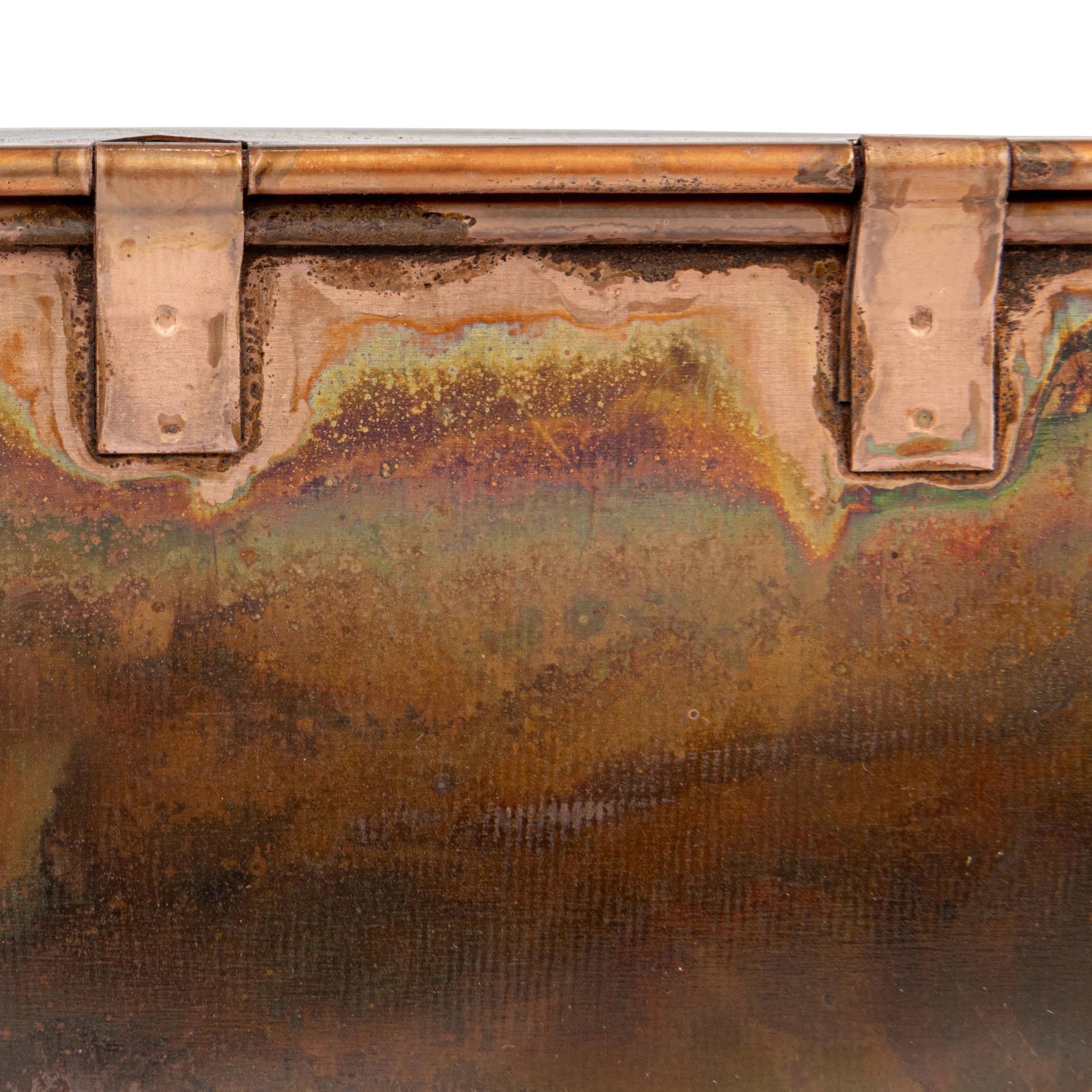 Burnt Copper Decorative Metal Box Set - A Cottage in the City