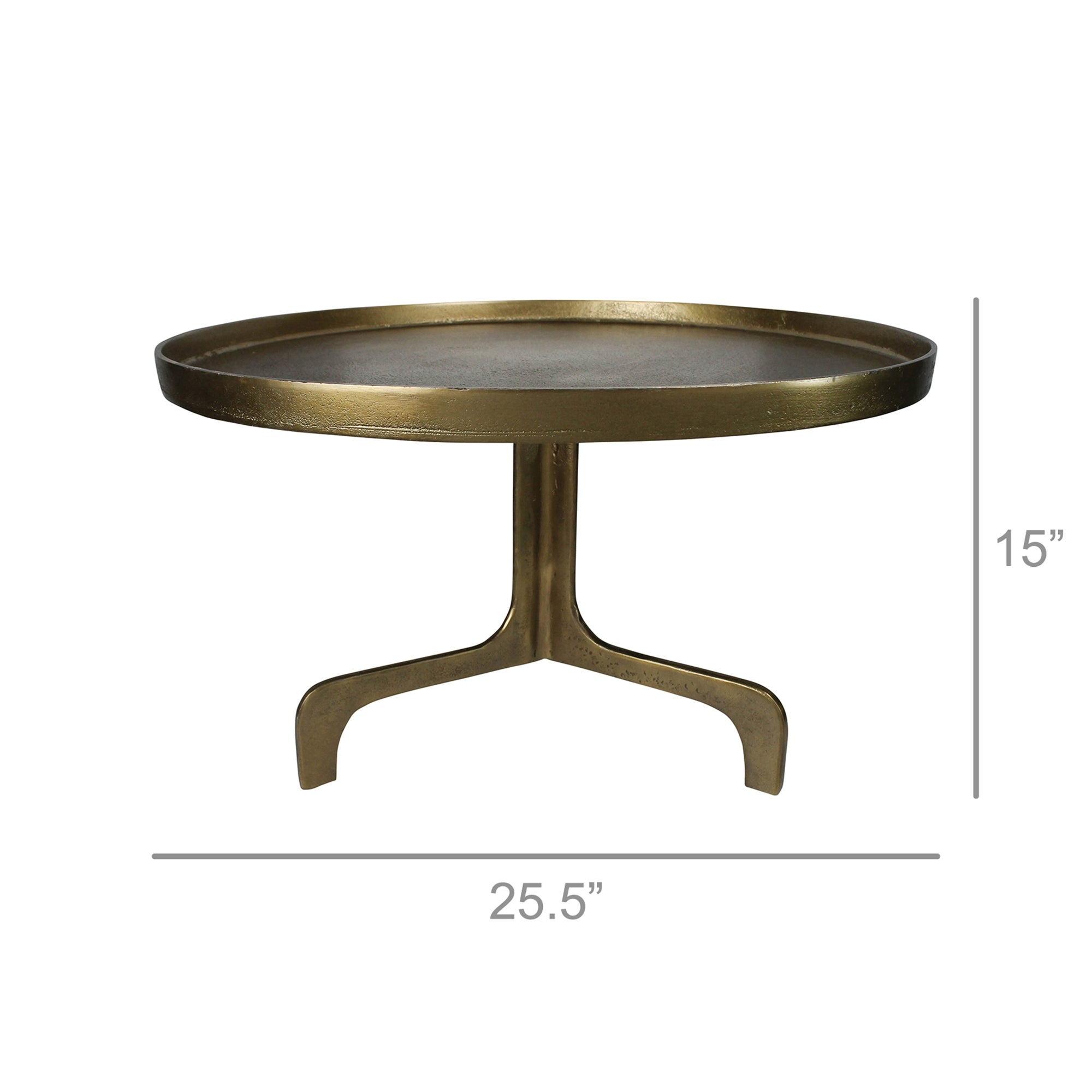 Carr Brass Coffee Table - A Cottage in the City