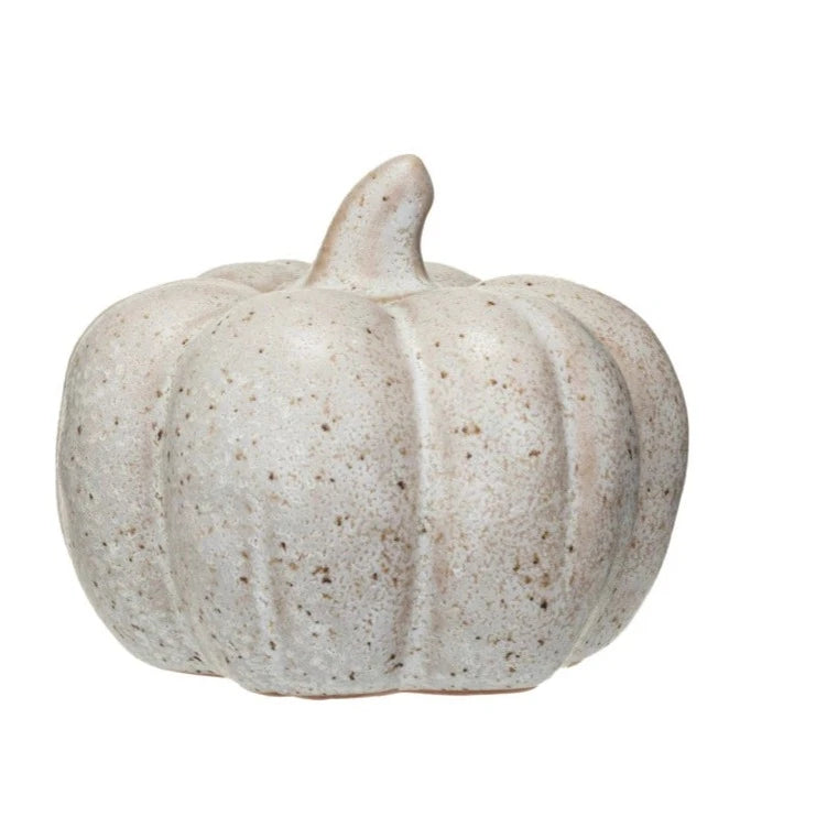 Reactive Glaze Stoneware Pumpkin