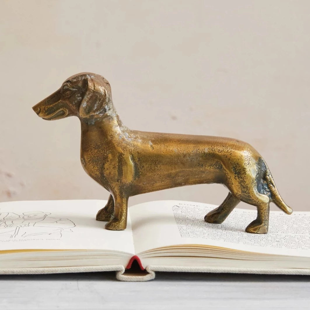 Cast Aluminum Dachshund