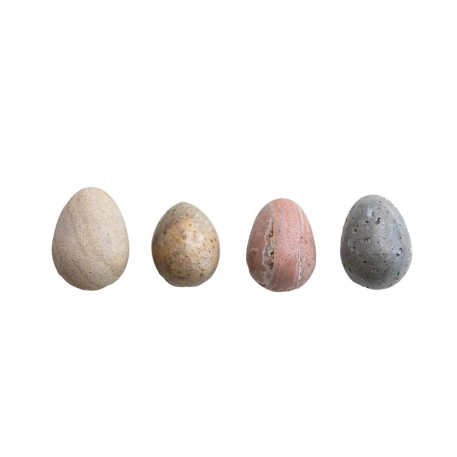 Stone & Marble Egg Set