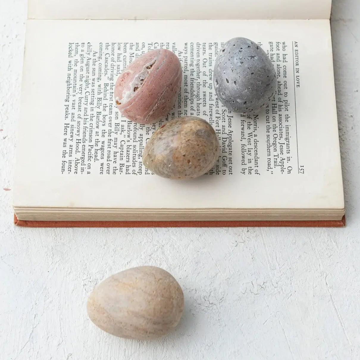 Stone & Marble Egg Set