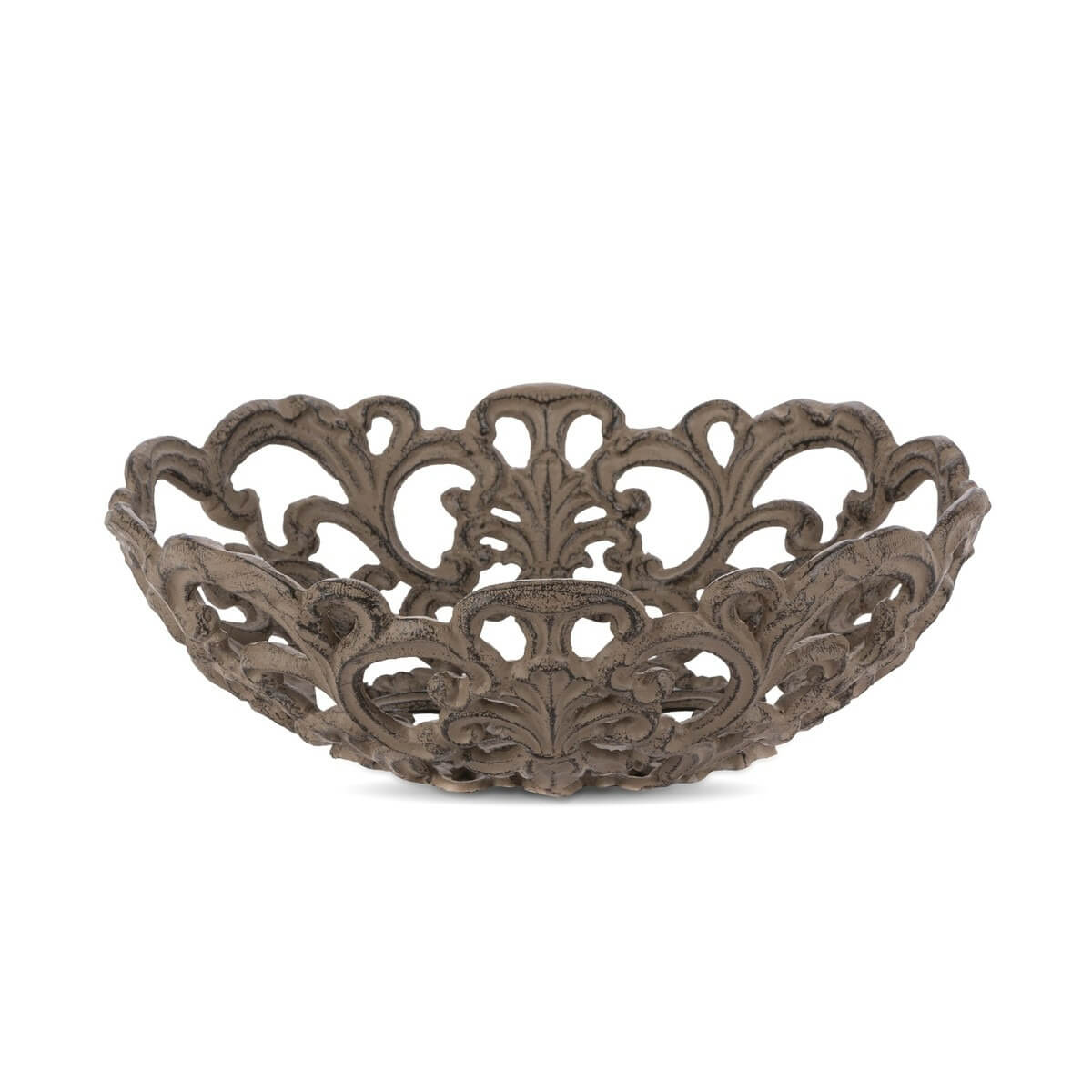 Acanthus Cast Aluminum Bowl