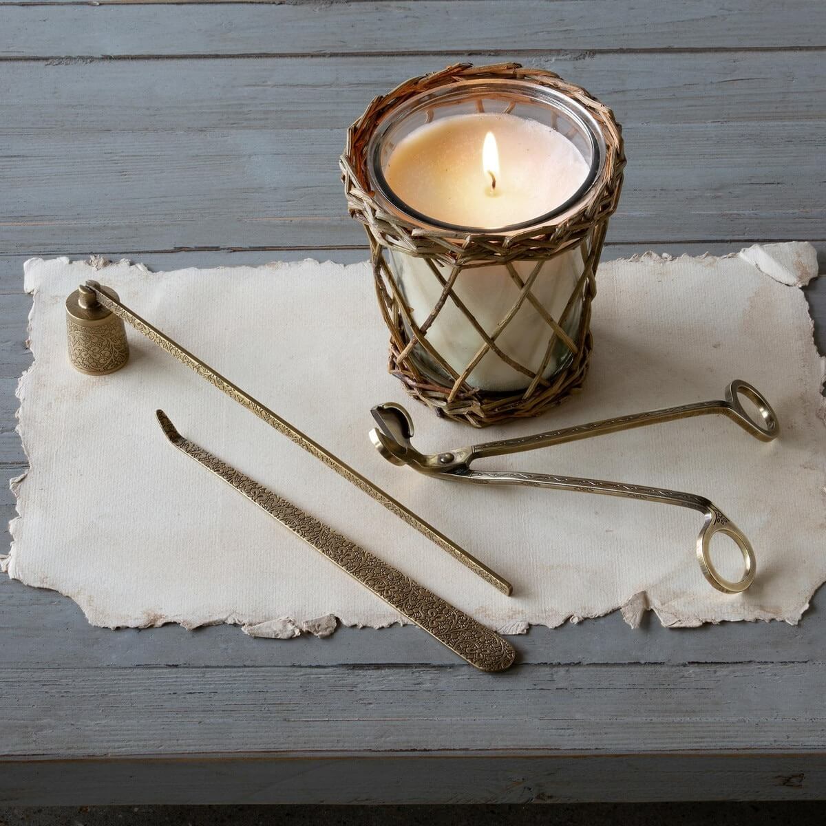 Brass Candle Care Kit