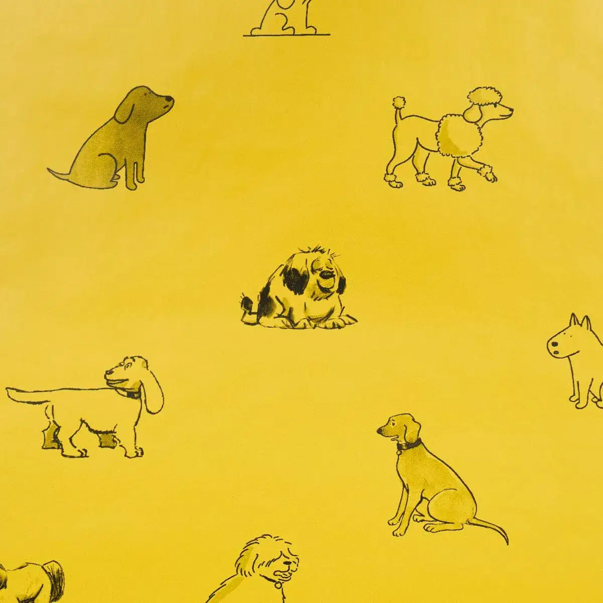 Schumacher Good Dogs Everywhere Peel & Stick Wallpaper