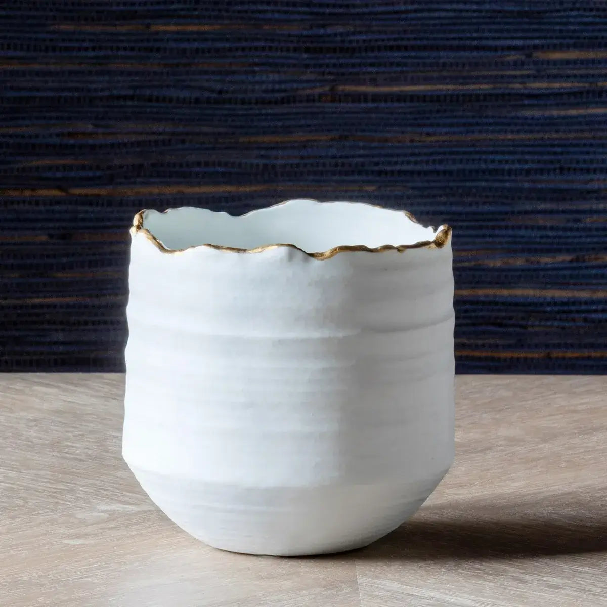 Gilded Organic Edge Vessel