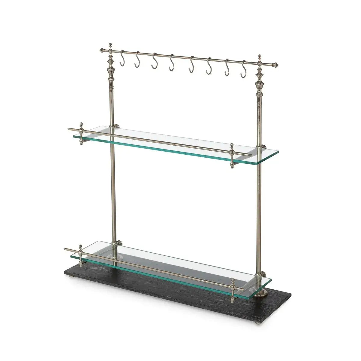 Black Marble & Iron Bistro Rack