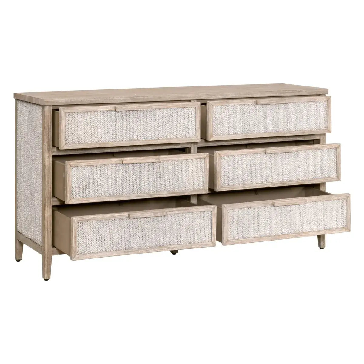 Malay Six Drawer Double Dresser