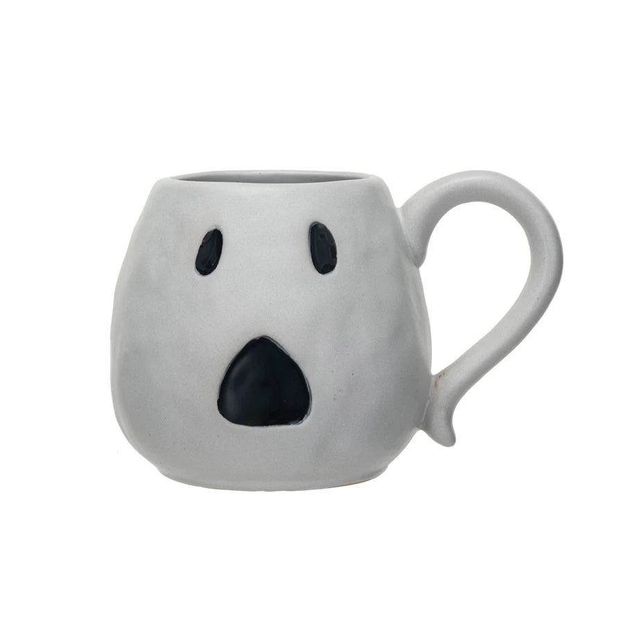 Halloween Debossed Stoneware Mug