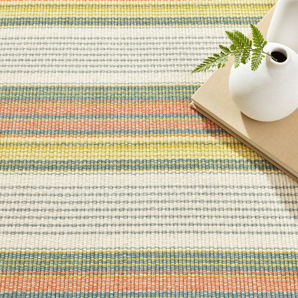 Dash & Albert Sloane Stripe Handwoven Cotton Rug