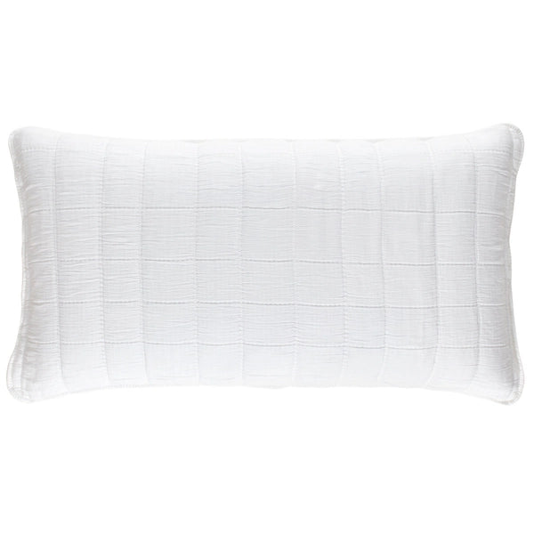 Pine Cone Hill Monet White Quilted Sham